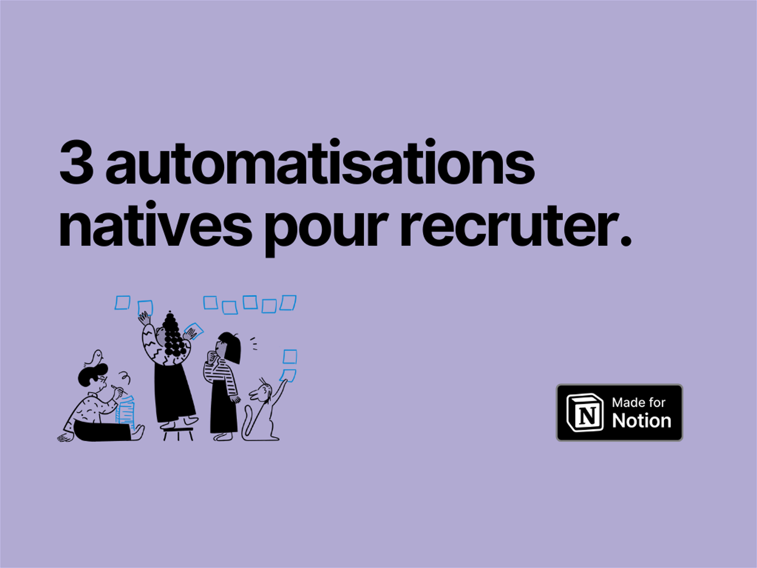 3 automatisations natives pour recruter